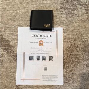 Gucci Black Key Card Holder